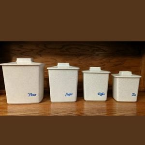 Vintage Tucker Housewares Canister Set